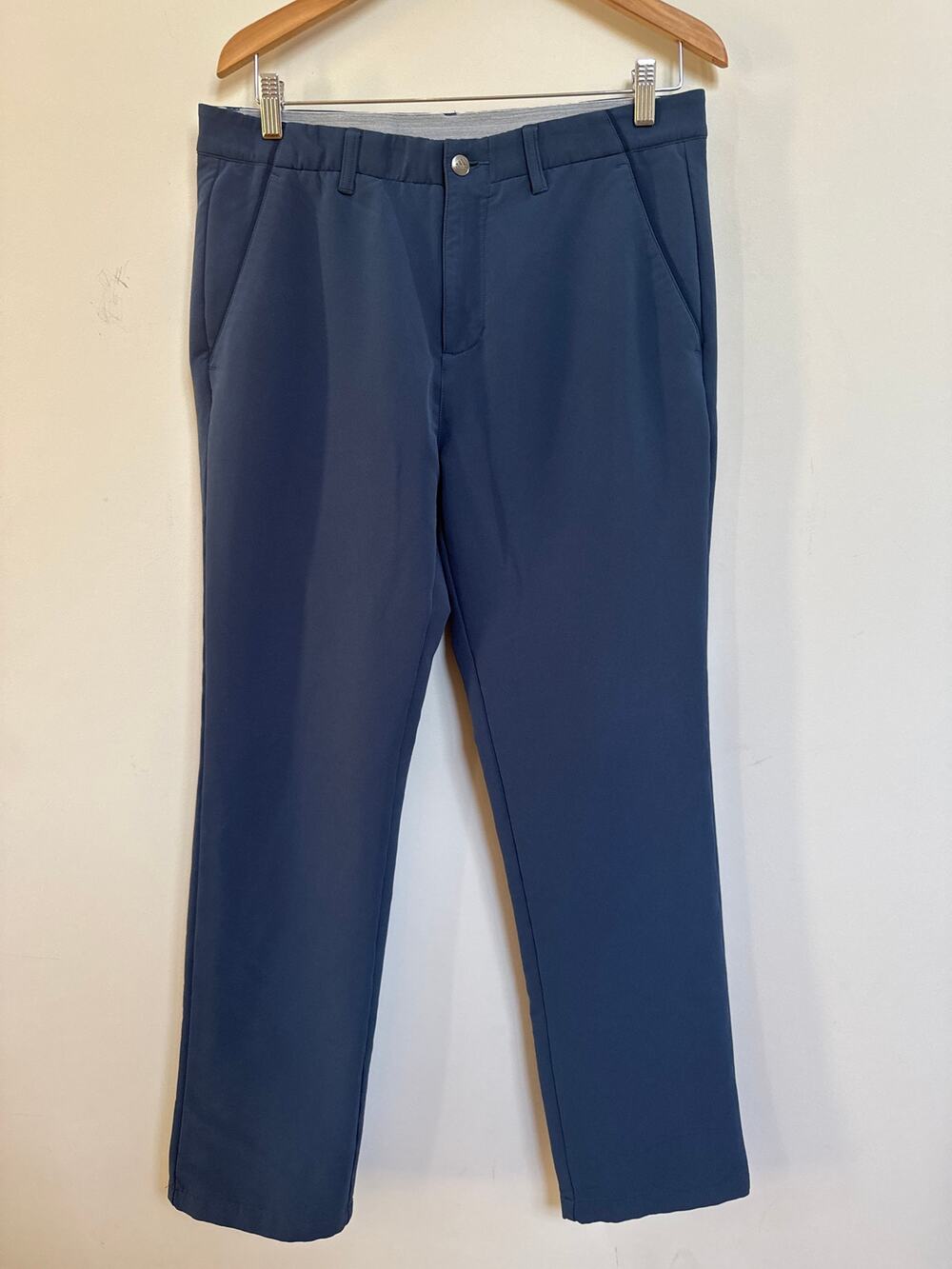 Adidas navy blue golf pants size 33X32 athletic Athleisure basic travel
